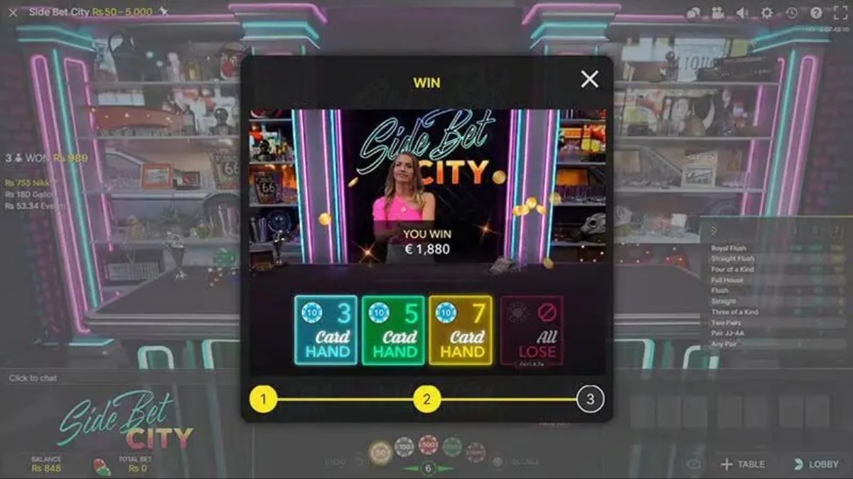 Side Bet City - Strategies to Win at Side Bet City - Bearbrick8888