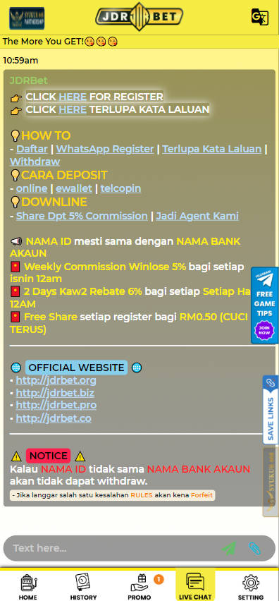 JDRBET - Live Chat - Bearbrick8888