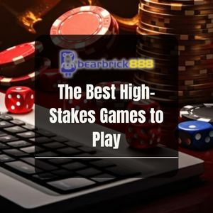 Bearbrick888 - The Best High-Stakes Games to Play - Logo - Bearbrick8888