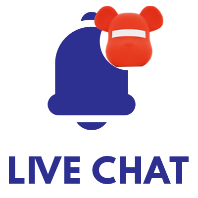 Bearbrick888 - Footer Icon - Live Chat