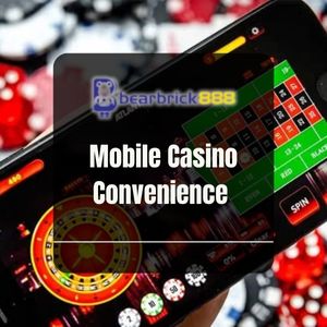 Bearbrick888 - Bearbrick888 Mobile Casino Convenience - Logo - Bearbrick8888